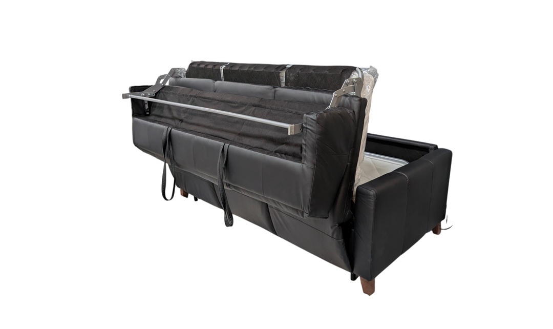 Gio Italia Guily Leather Queen-Size Sleeper Sofa-Jennifer