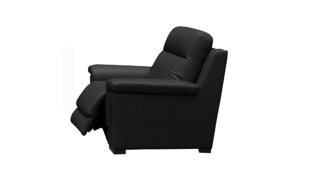 Gio Italia Dakota Power Recliner Chair in Black with USB Port