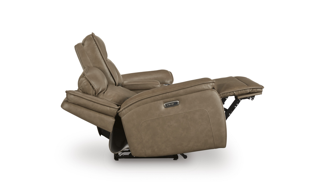 Modern Heritage Glencroft Power Recliner Loveseat With Adjustable Headrest