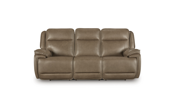 Modern Heritage Glencroft Power Recliner Sofa with Adjustable Headrest - Jennifer Furniture