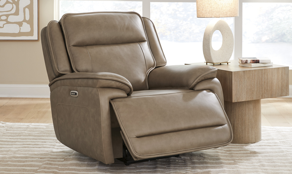 Modern Heritage Glencroft Power Recliner Chair with Adjustable Headrest - Jennifer Furniture