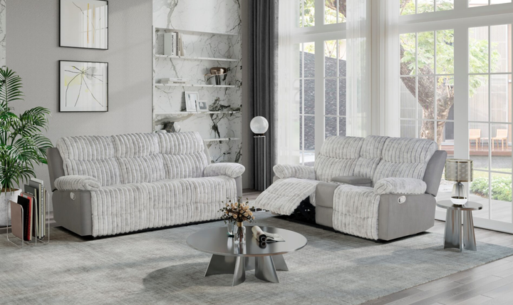 Global Furniture Sagewood Brown Recliner Living Room Set