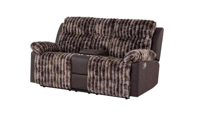 Global Furniture Sagewood Brown Recliner Living Room Set