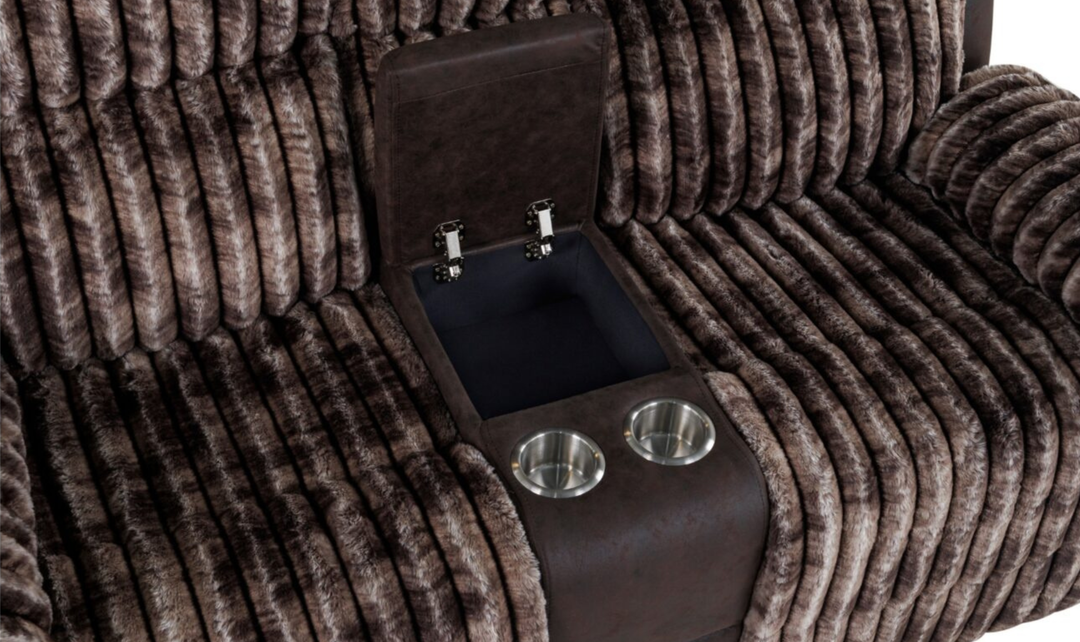 Global Furniture Sagewood Brown Recliner Living Room Set