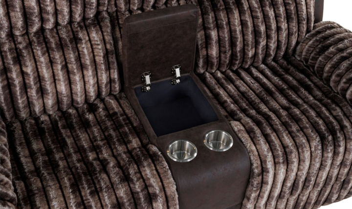 Global Furniture Sagewood Brown Recliner Living Room Set