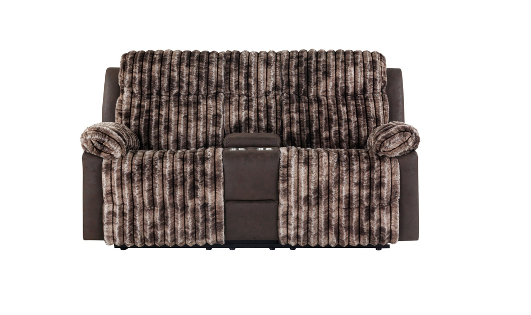 Global Furniture Sagewood Brown Recliner Living Room Set