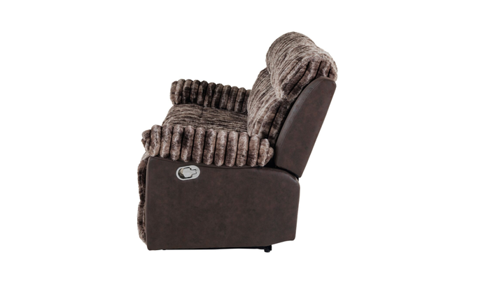 Global Furniture Sagewood Brown Recliner Living Room Set