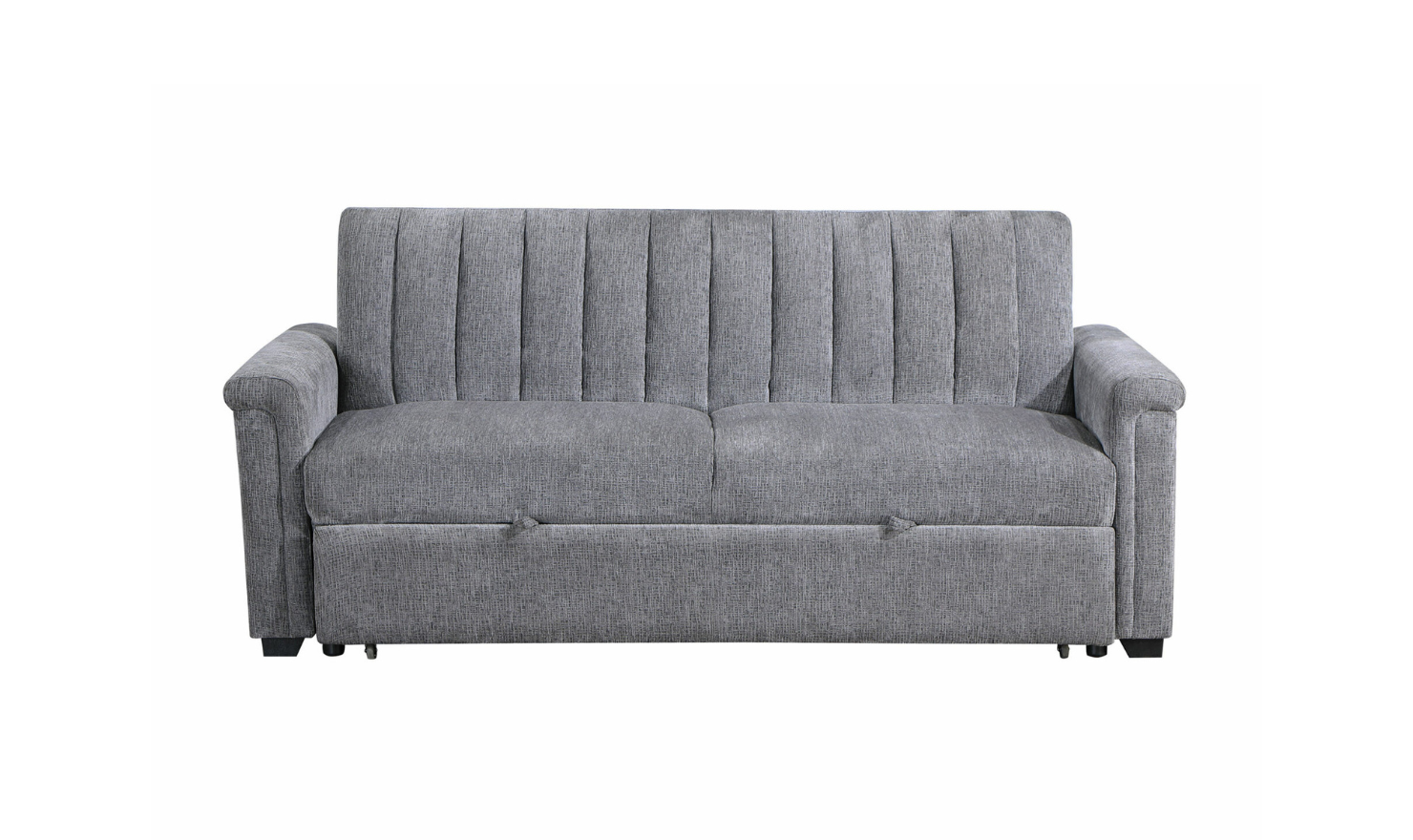 Global Furniture Dark Gray 2-Seater Fabric Sleeper Sofa-jennifer furniture