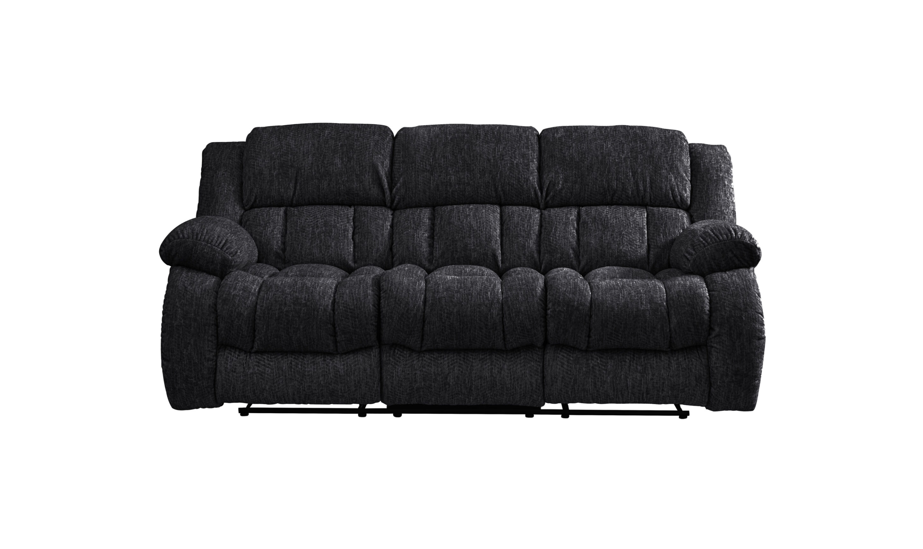 Global Furniture Ebony Recliner Fabric Living Room Set