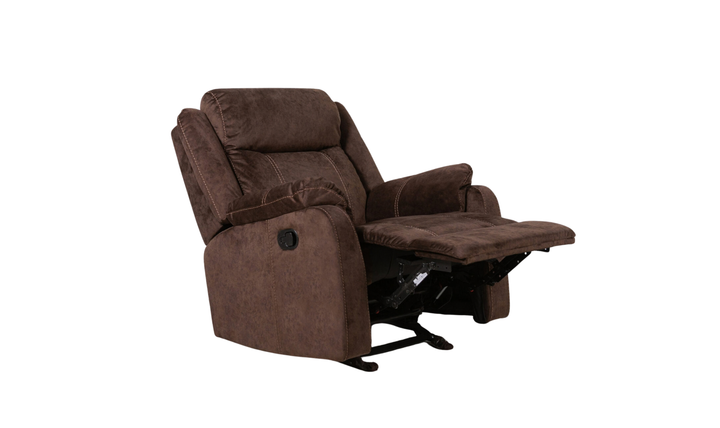 Global Furniture Giada Manual Glider Recliner Chair With Pillow Top Arms