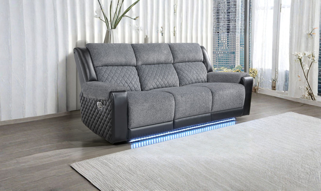 Global Furniture LuxaHaven Manual Reclining Living Room Set