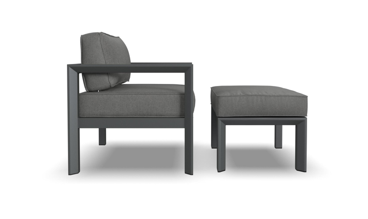 Grayton Chair With Ottoman By Homestyles