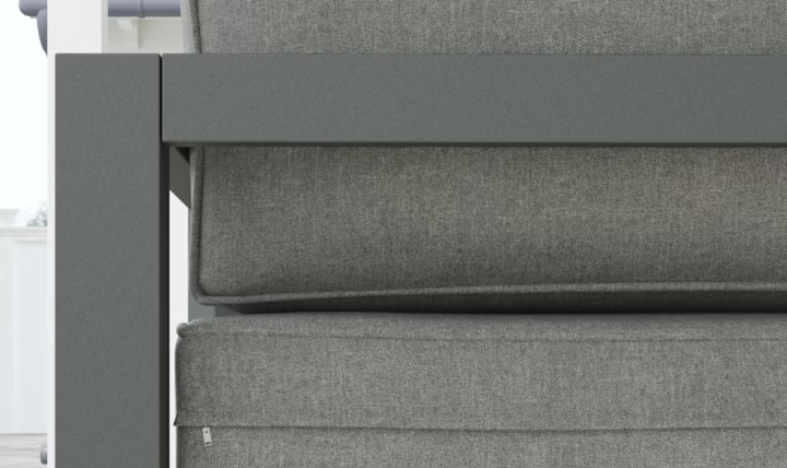 Grayton Outdoor Aluminum Loveseat By Homestyles