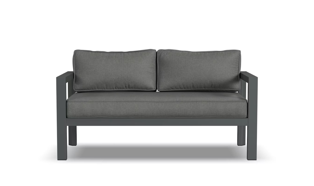 Grayton Outdoor Aluminum Loveseat By Homestyles