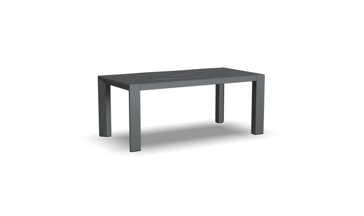 Homestyles Grayton Outdoor Aluminum Loveseat with Lounge Chairs and Coffee Table