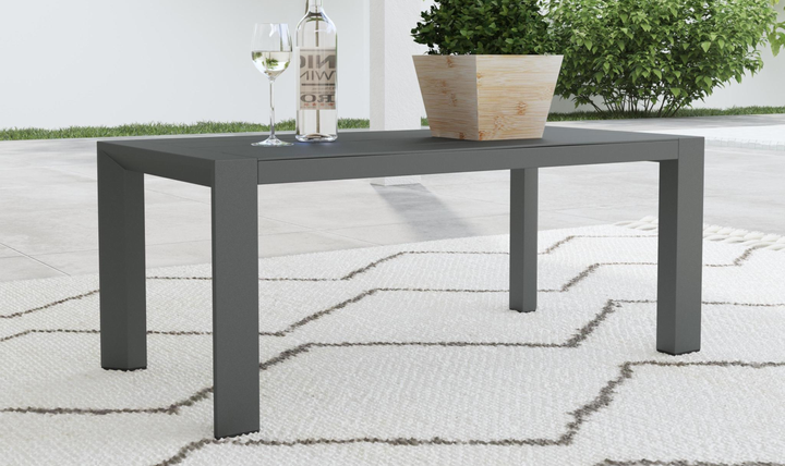 Grayton Outdoor Aluminum Coffee Table By Homestyles