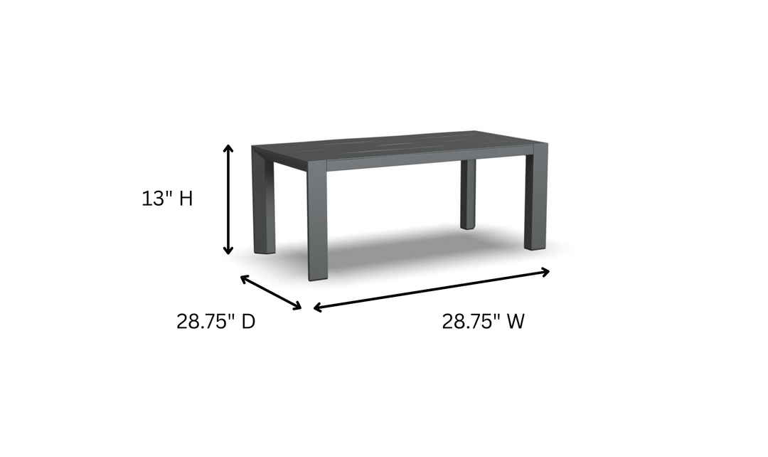 Homestyles Grayton Outdoor Aluminum Loveseat with Lounge Chairs and Coffee Table