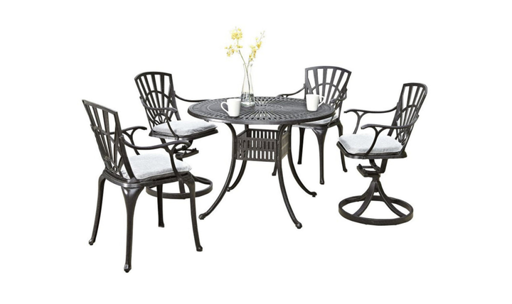 Grenada 5 Piece Outdoor Dining Set-jennifer furniture