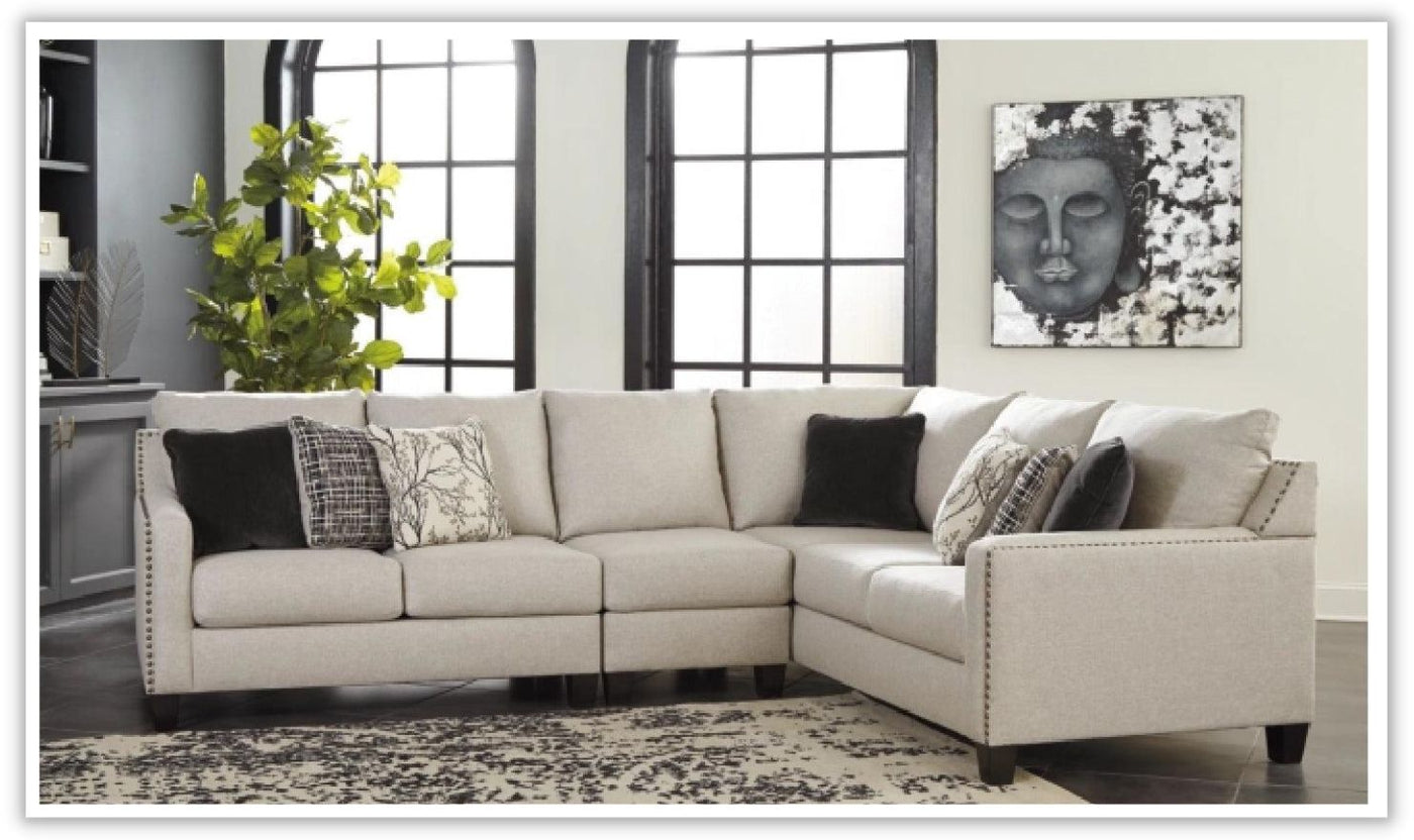 Hallenberg Sectional in Beige