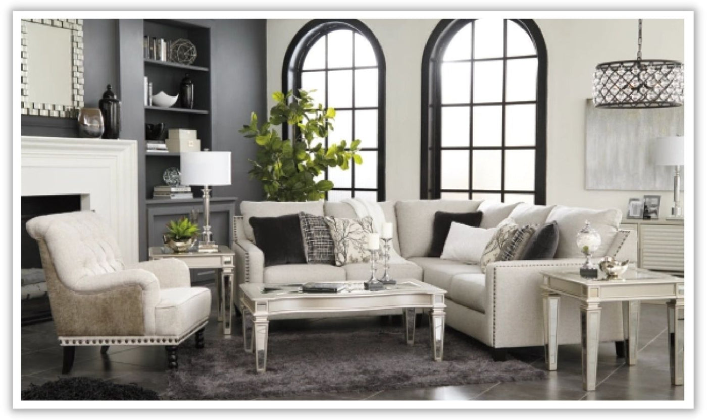Hallenberg Sectional in Beige