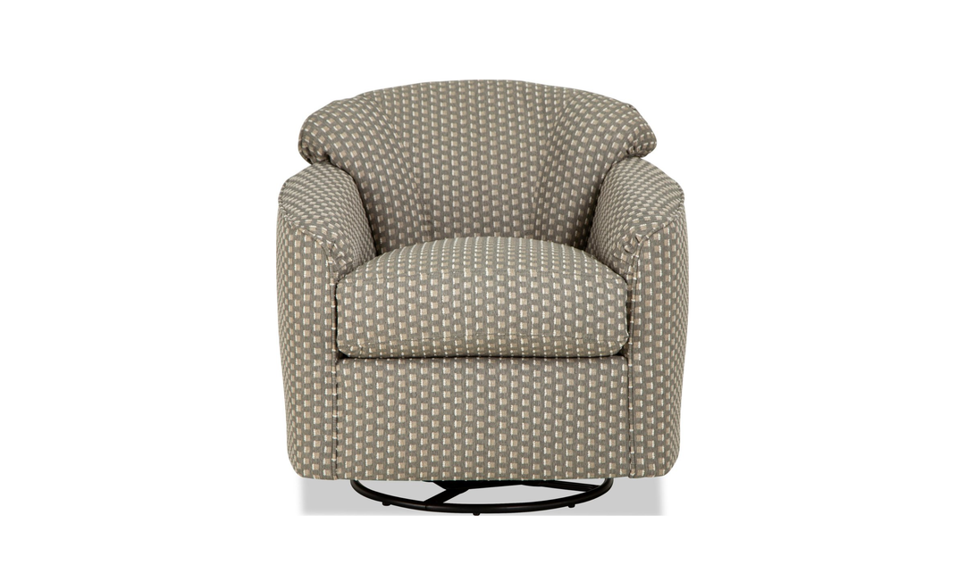 Klaussner Hartwell Fabric Swivel Glider Chair - Jennifer Furniture