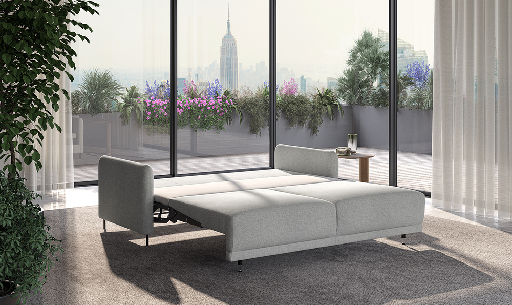 Luonto Haven Sleeper Sofa With Hybrid Deluxe Function (King / Queen Size)-JenniferFurniture