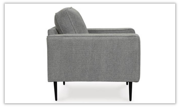 Hazela Fabric Upholstered Chair with Track Arms