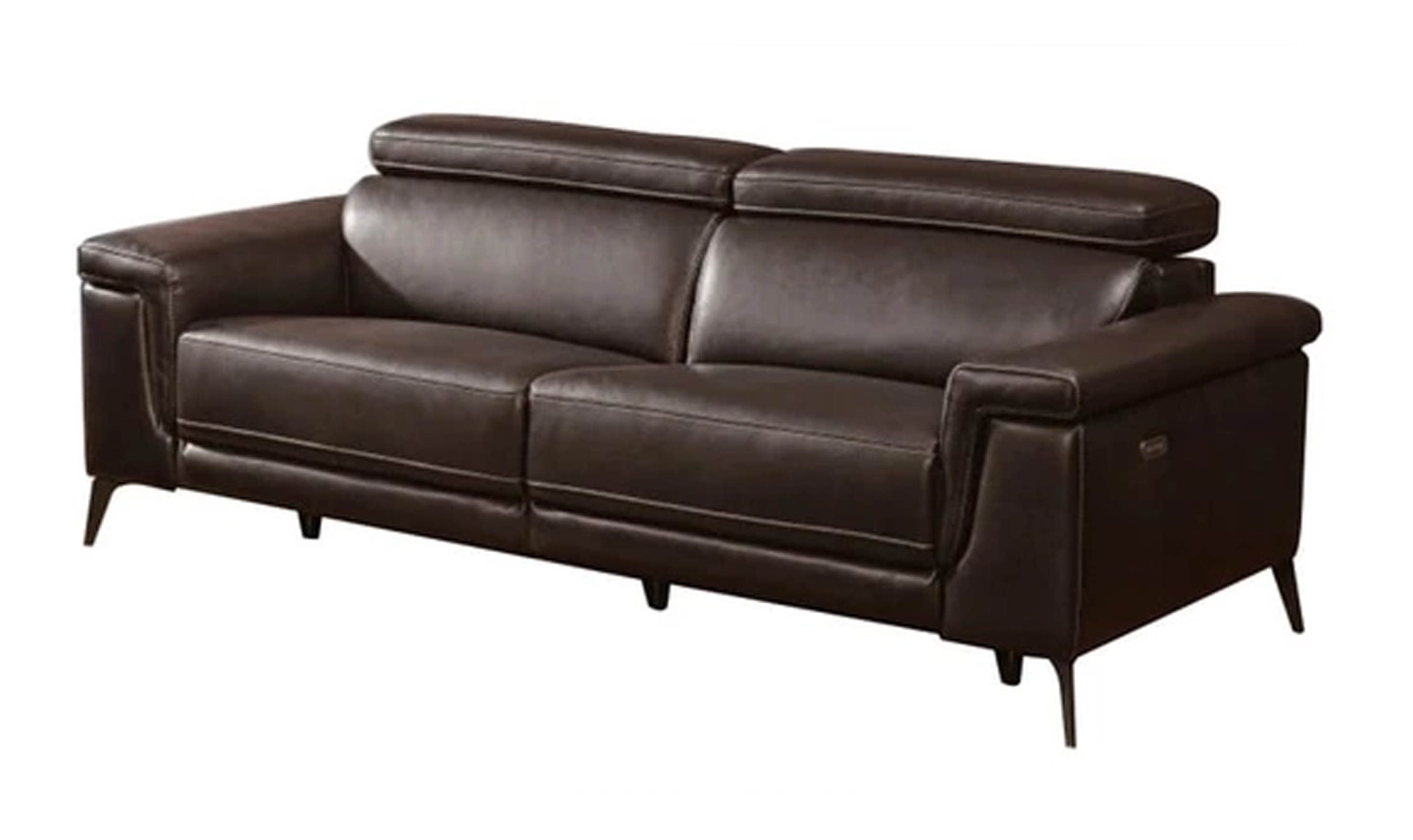 Gio Italia Hendrix Leather Power Recliner Living Room Set