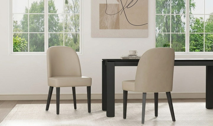 Manhattan Comfort Hillman Wood Upholstered Dining Chair-Jennifer Furniture