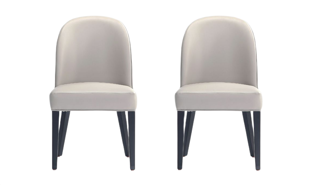Manhattan Comfort Hillman Wood Upholstered Dining Chair-Jennifer Furniture