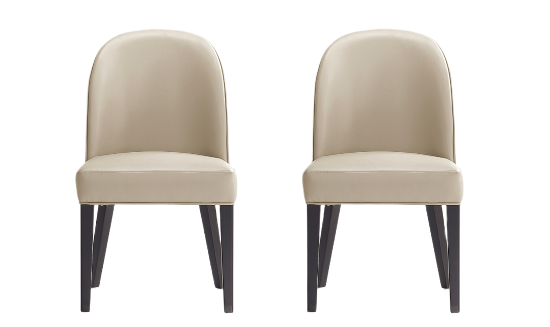 Manhattan Comfort Hillman Wood Upholstered Dining Chair-Jennifer Furniture