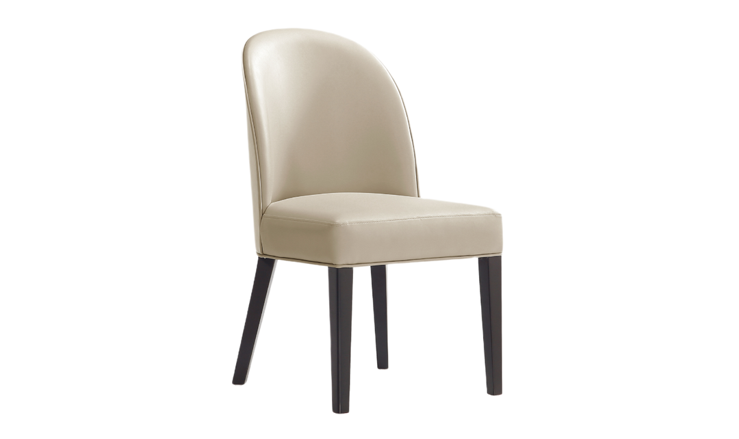 Manhattan Comfort Hillman Wood Upholstered Dining Chair-Jennifer Furniture