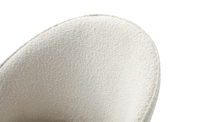 HomeTown Fabric Dining Chair in White-Jennifer Furniture