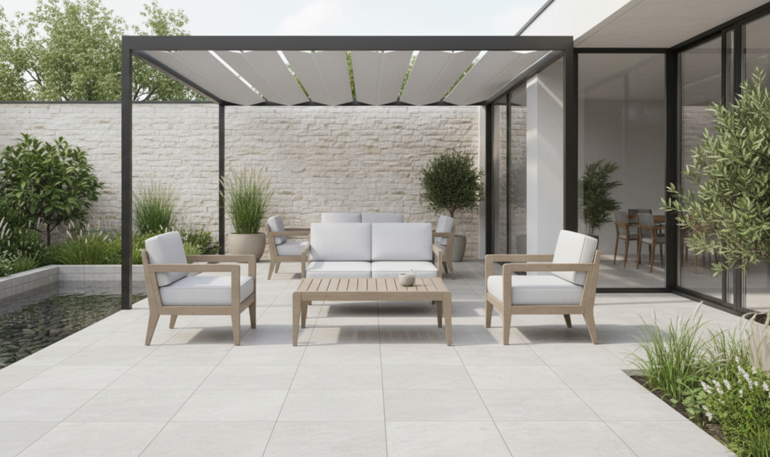 Homestyle Sustain Outdoor Loveseat 4-Piece Set-jennifer furniture