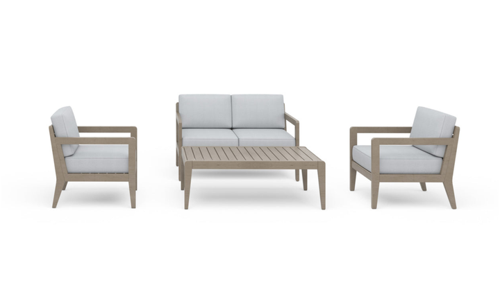 Homestyle Sustain Outdoor Loveseat 4-Piece Set-jennifer furniture