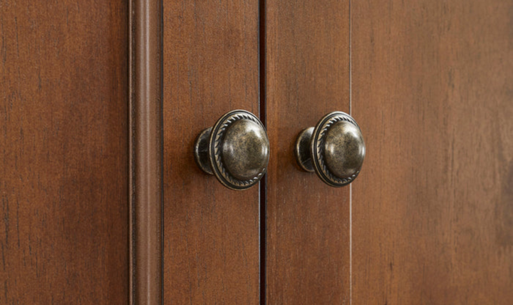 Homestyles Americana Pantry in Oak Finish-jennifer furniture