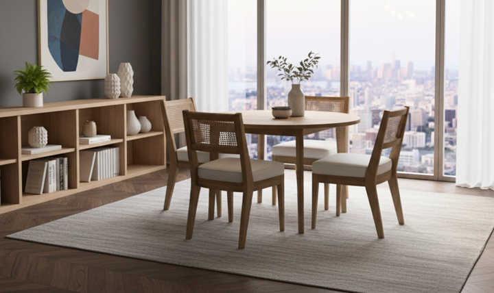 Homestyles Brentwood 5-Piece Round Dining Set-jennifer furniture