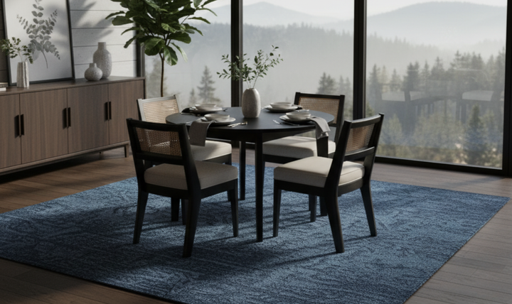 Homestyles Brentwood Black 5-Piece Round Dining Set-jennifer furniture