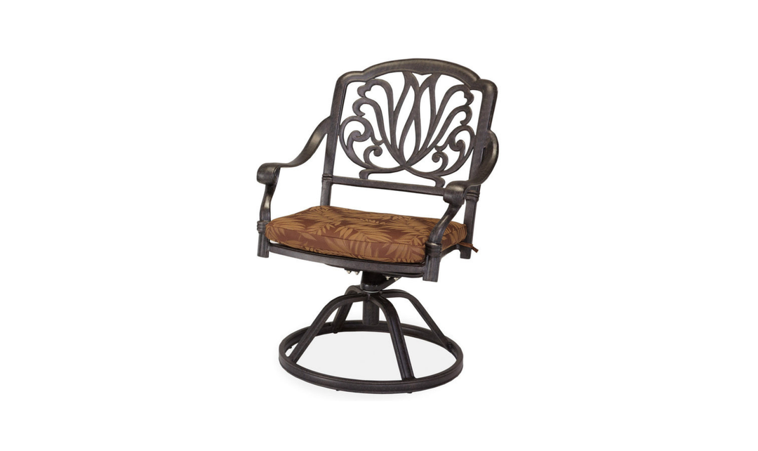 Homestyles Capri Outdoor Swivel Rocking Chair-jennifer furniture