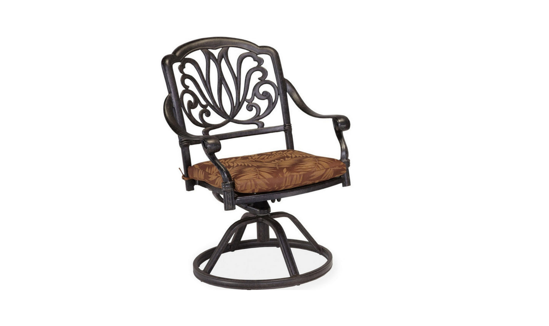 Homestyles Capri Outdoor Swivel Rocking Chair-jennifer furniture