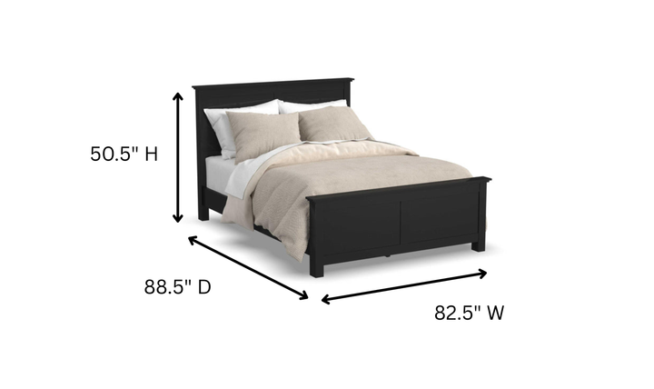 Homestyles Oak Park King Bed, Dresser, and Two Nightstand