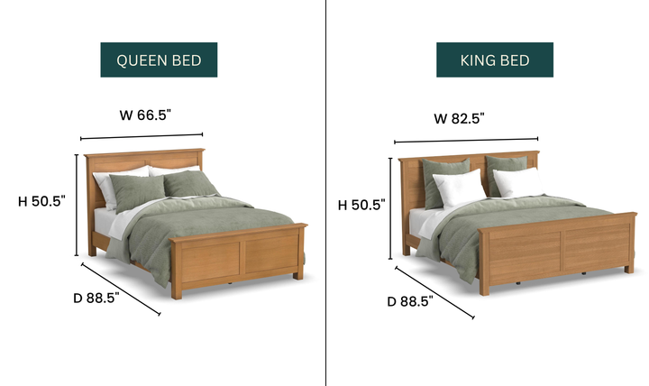 Homestyles Oak Park Double Panel Bed - Jennifer Furniture