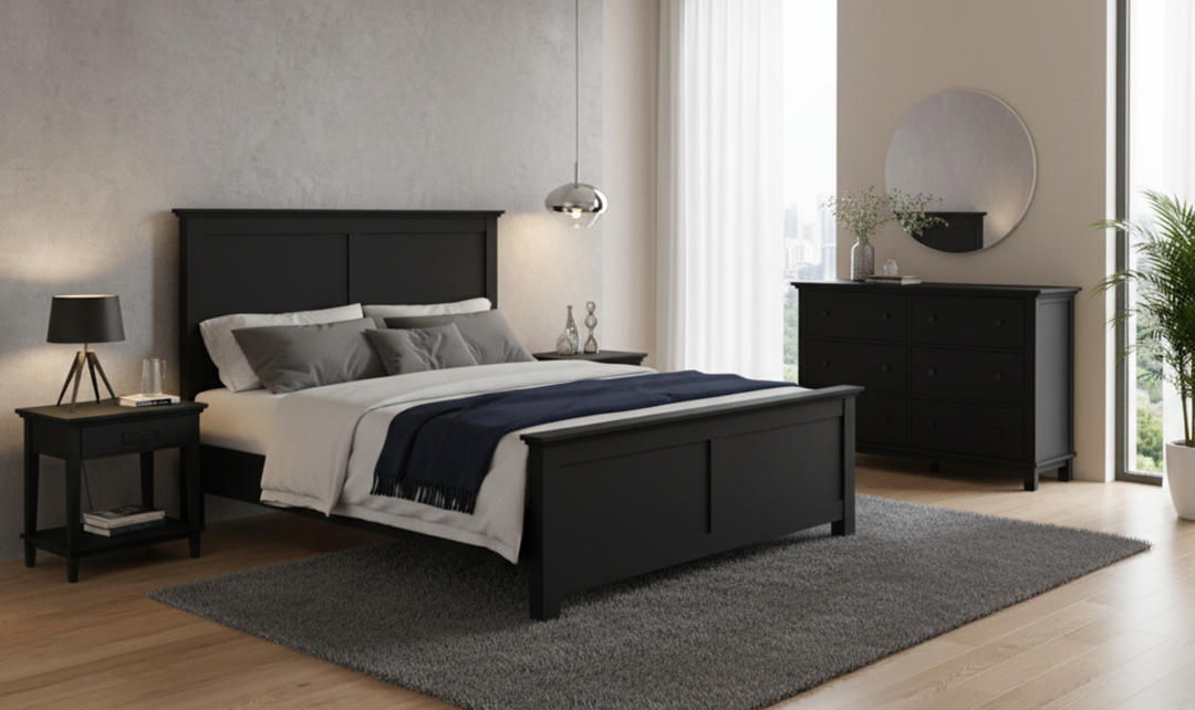 Homestyles Oak Park Queen Bed, Nightstand, and Dresser Set-jennifer furniture