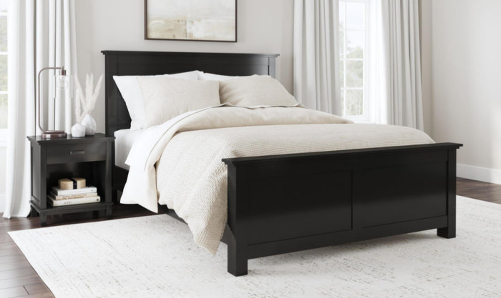 Homestyles Oak Park Queen Bed and Nightstand-jennifer furniture