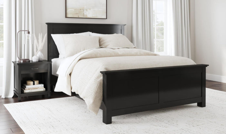 Homestyles Oak Park Queen Bed and Nightstand-jennifer furniture