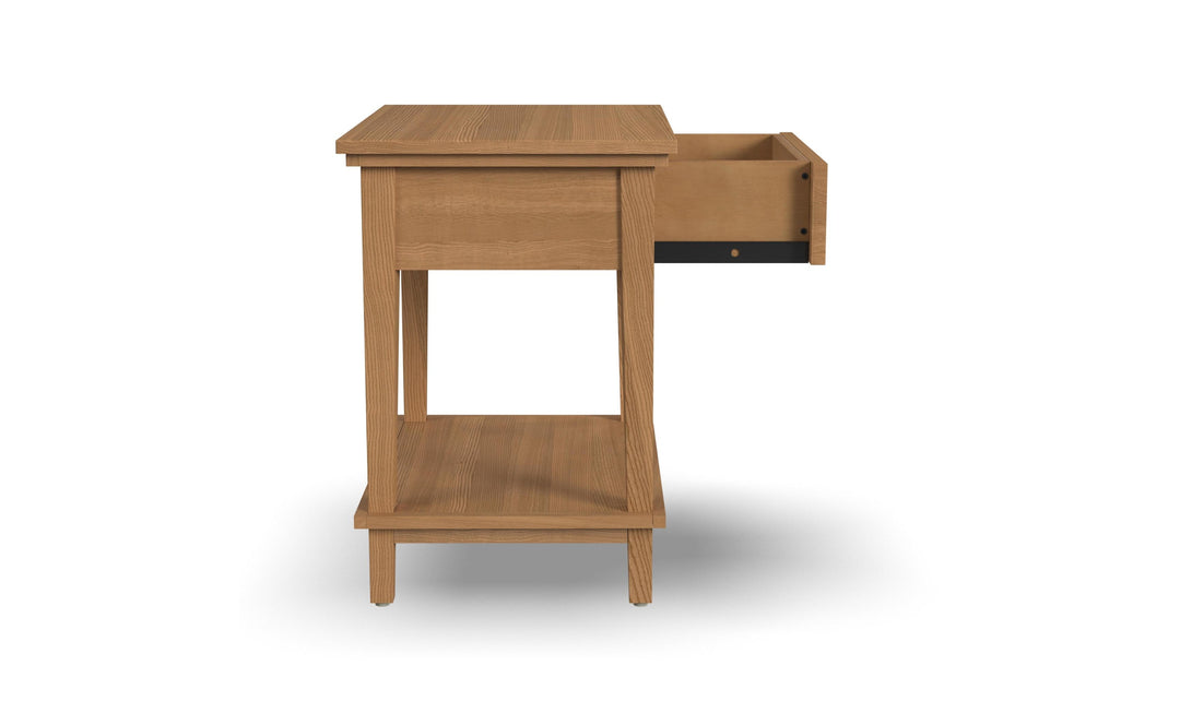Homestyles Oak Park Single Drawer Nightstand-Jennifer Furniture