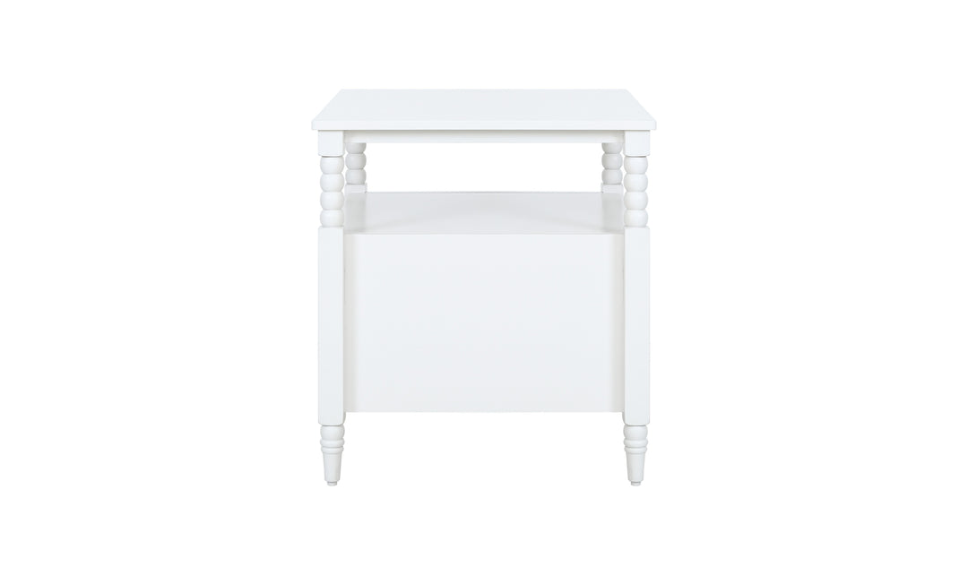 Homestyles Spindle 2 Drawer Wooden Nightstand