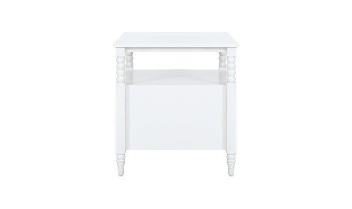 Homestyles Spindle 2 Drawer Wooden Nightstand