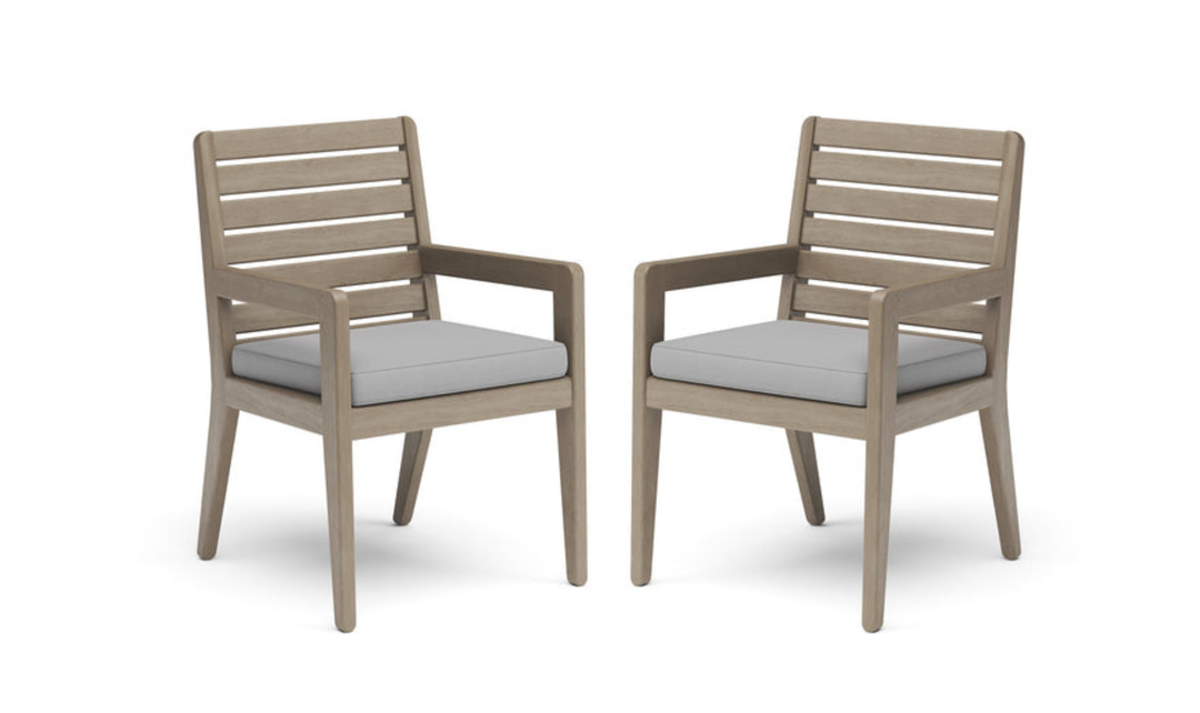 Homestyles Sustain Outdoor Dining Table and Four Armchairs