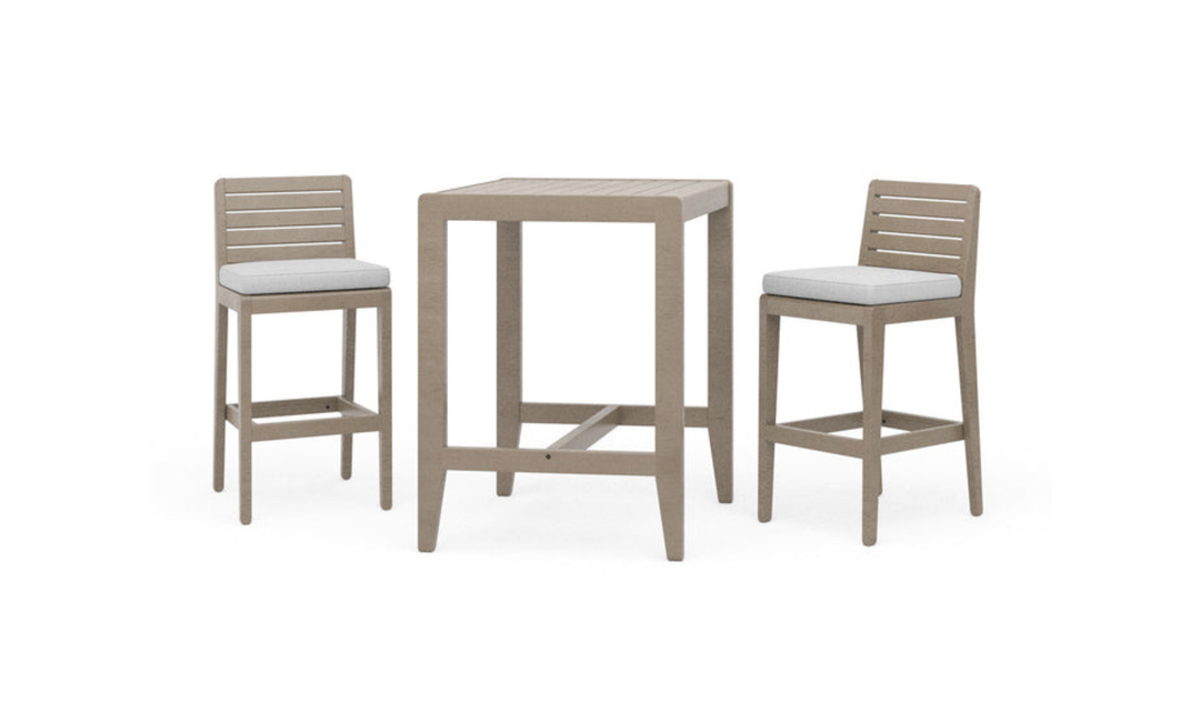 Homestyles Sustain Outdoor High Bistro Table Set-jennifer furniture